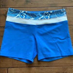 Lululemon blue shorts